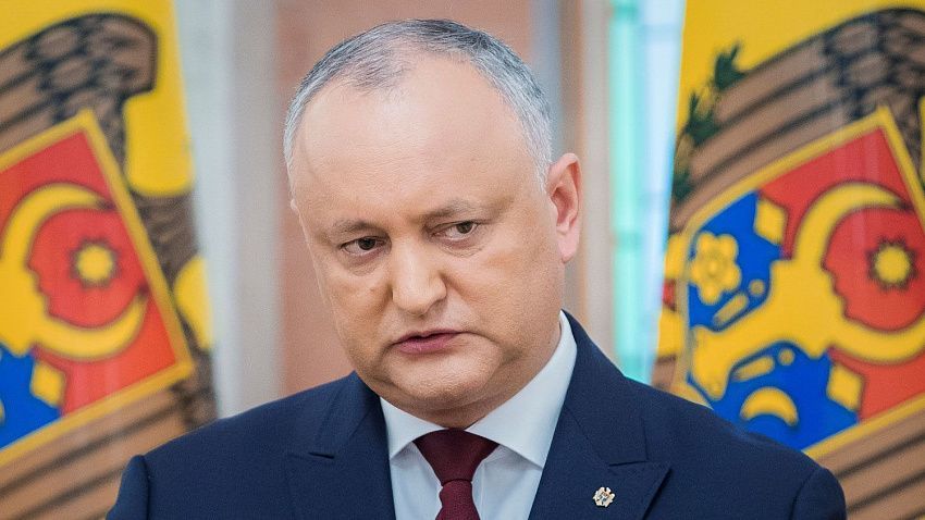 Председатель ПСРМ Игорь Додон.