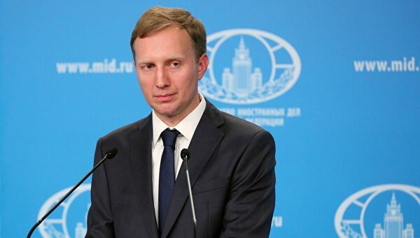 Заместитель директора Департамента информации и печати МИД России Алексей Зайцев.