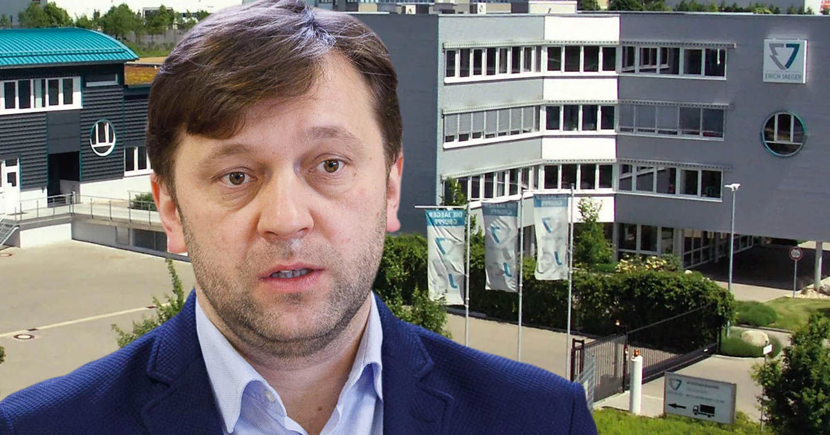 Думитру Алайба рассказал об инвестициях гиганта в Молдове Erich Jaeger. Коллаж Point.md.