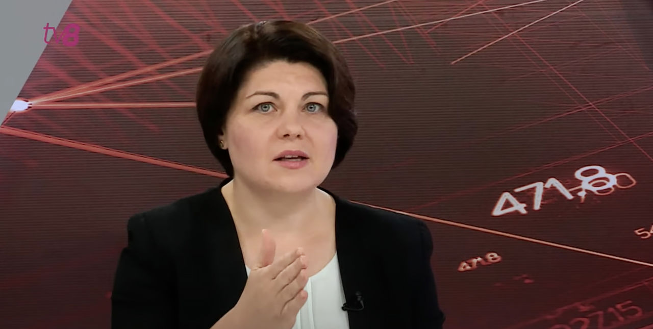 Премьер-министр Молдовы Наталья Гаврилица. 
