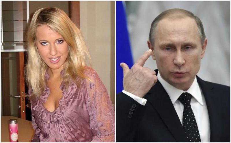 Ce legătură din trecut există între Putin și Ksenia Sobchak. Foto: digi24.ro