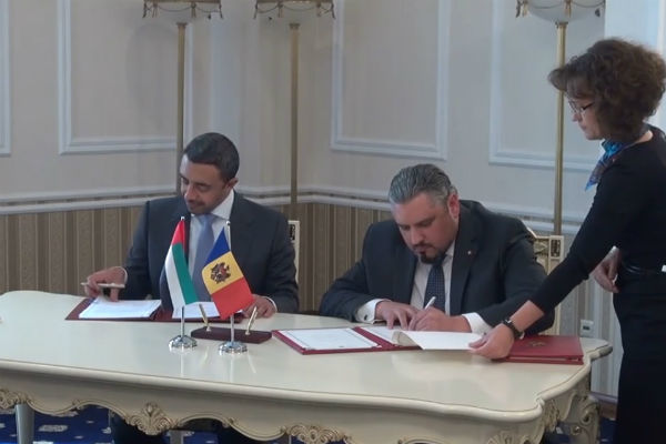 Moldova și Emiratele Arabe Unite au semnat două acorduri 