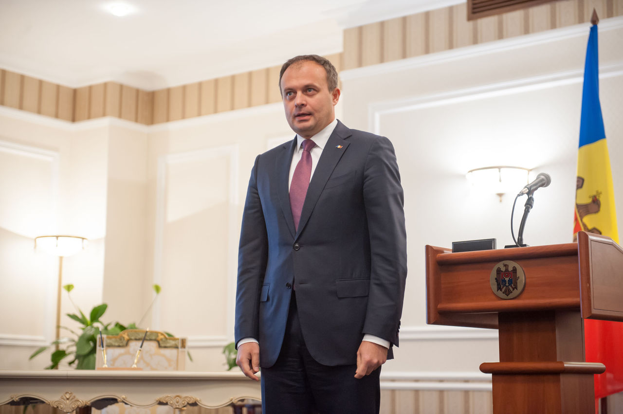 Председатель парламента Молдовы Андриан Канду.