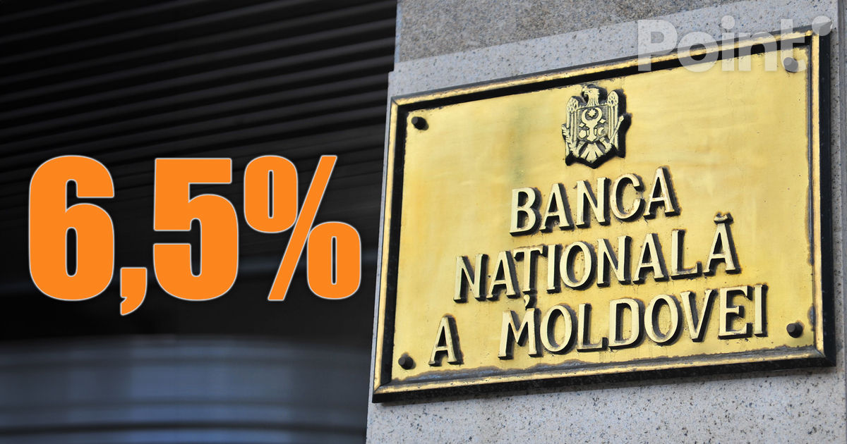 BNM menține rata de bază la nivel de 6,5% anual.