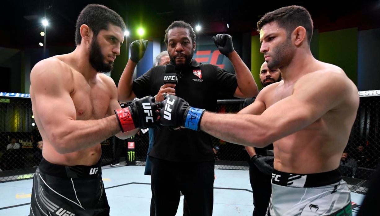 Преемник Хабиба Ислам Махачев восьмой раз подряд победил в UFC.