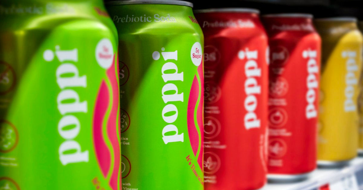 PepsiCo cumpără marca de sucuri sănătoase Poppi pentru aproape două miliarde de dolari.