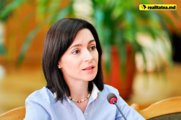 Maia Sandu a fost un fel de „procuror european” pentru PLDM atunci când a luat decizia să o înainteze la funcţia de premier. Foto: realitatea.md