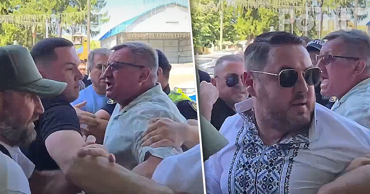 Altercații între simpatizanții PAS și cei ai afiliaților lui Șor la Peresecina.