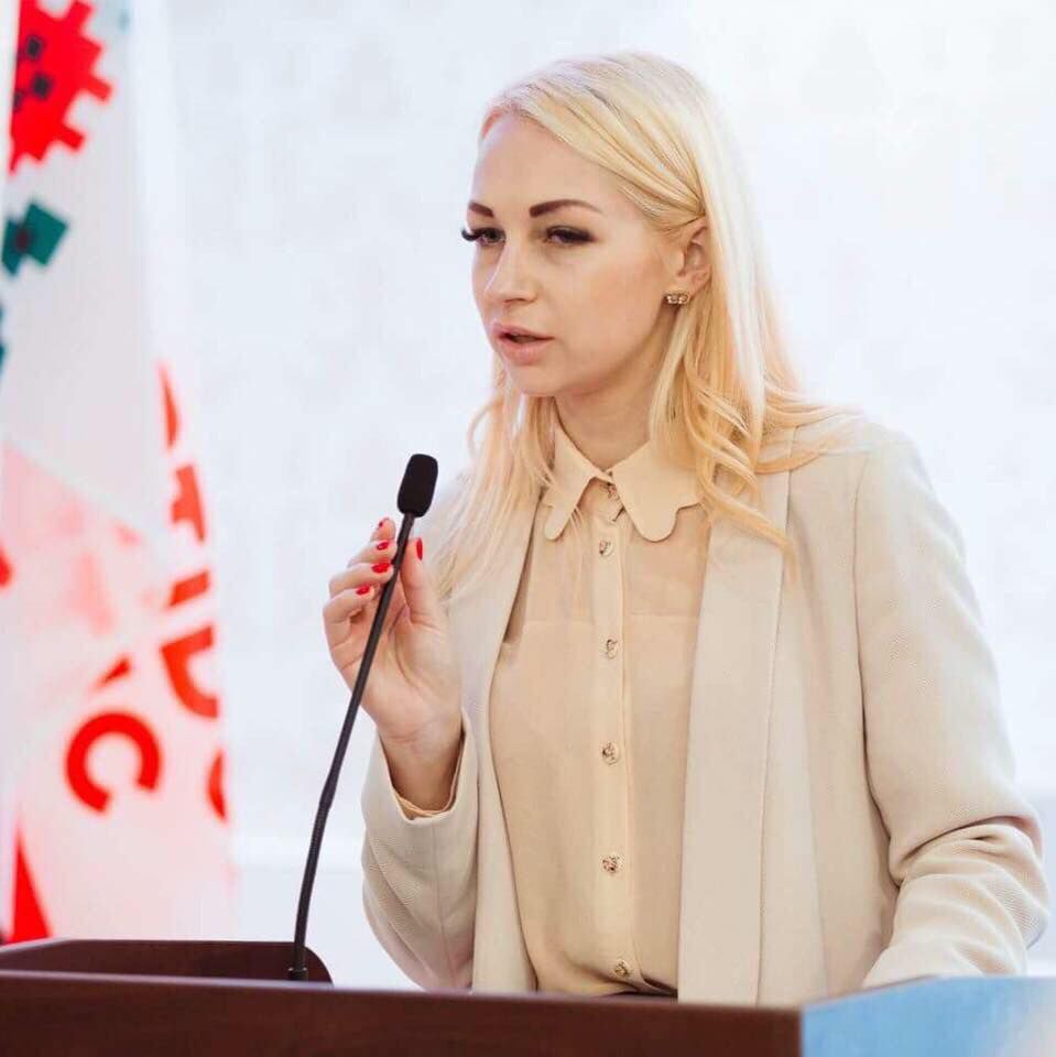 Марина Таубер, занимающая должность вице-председателя Политической Партии Шор.