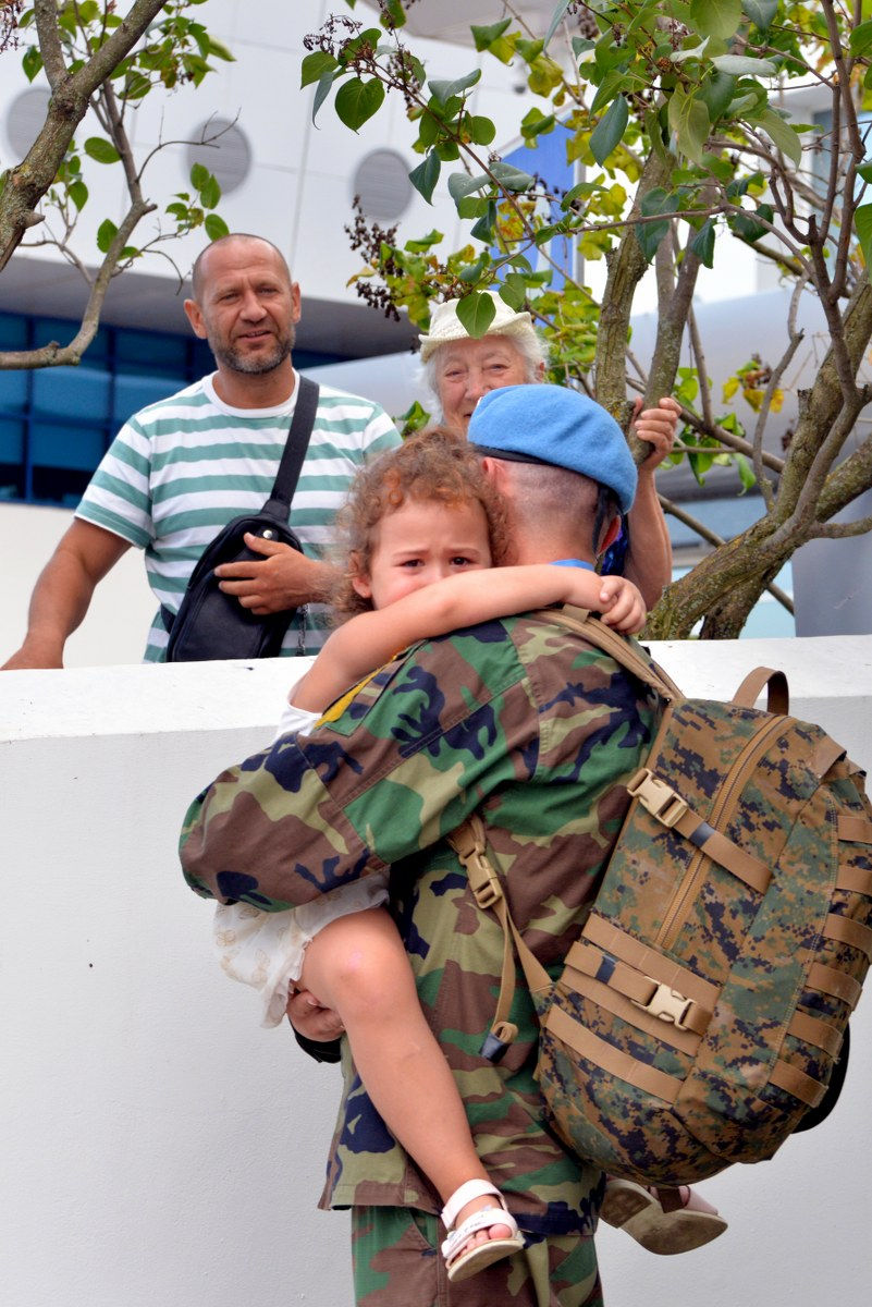 Первый контингент Национальной армии, задействованный в миссии UNIFIL, вернулся домой.
