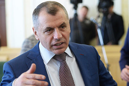 Глава парламента Крыма Владимир Константинов.