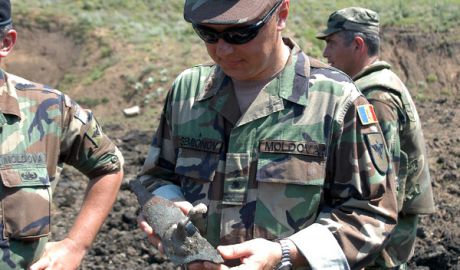 218 obiecte explozive neutralizate pe întreg teritoriul ţării. Foto: army.md