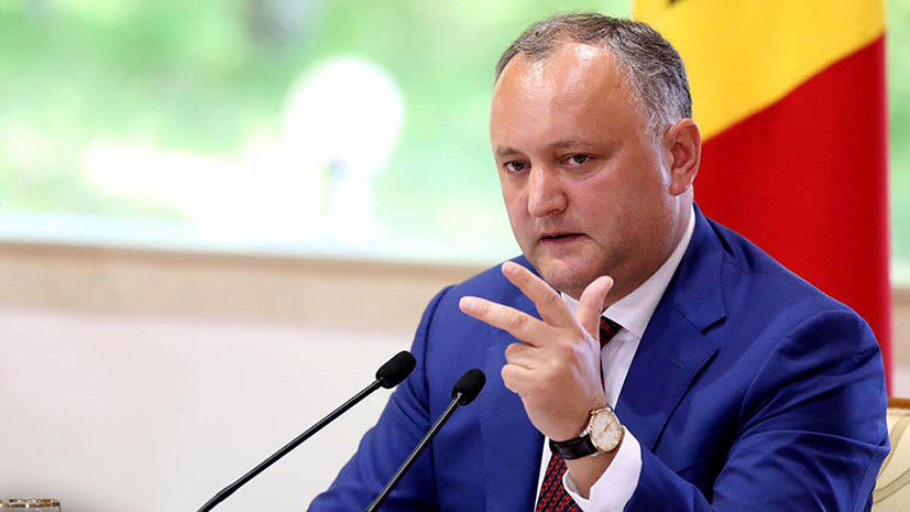 Додон в интервью российскому изданию назвал главную проблему Молдовы.