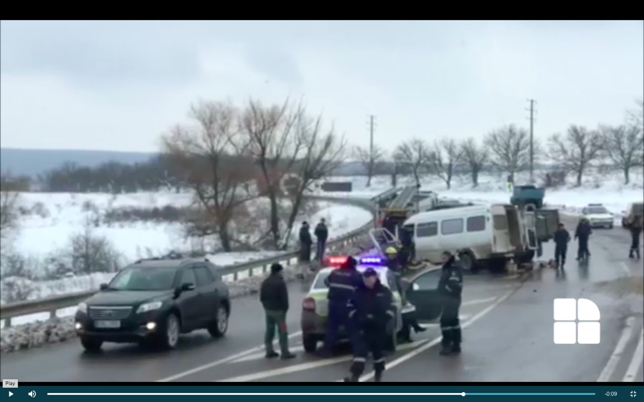 Grav accident de circulație pe centura Soroca.