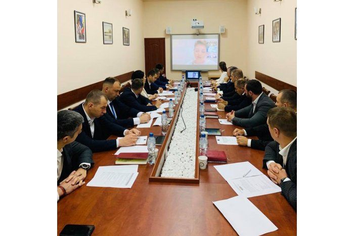 Офицеры Службы госохраны проходят обучение у специалистов из Италии.