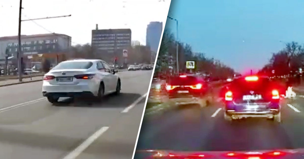 Пользователи публикуют новые видео, на которых водители не пропускают пешеходов. Коллаж: Point.md