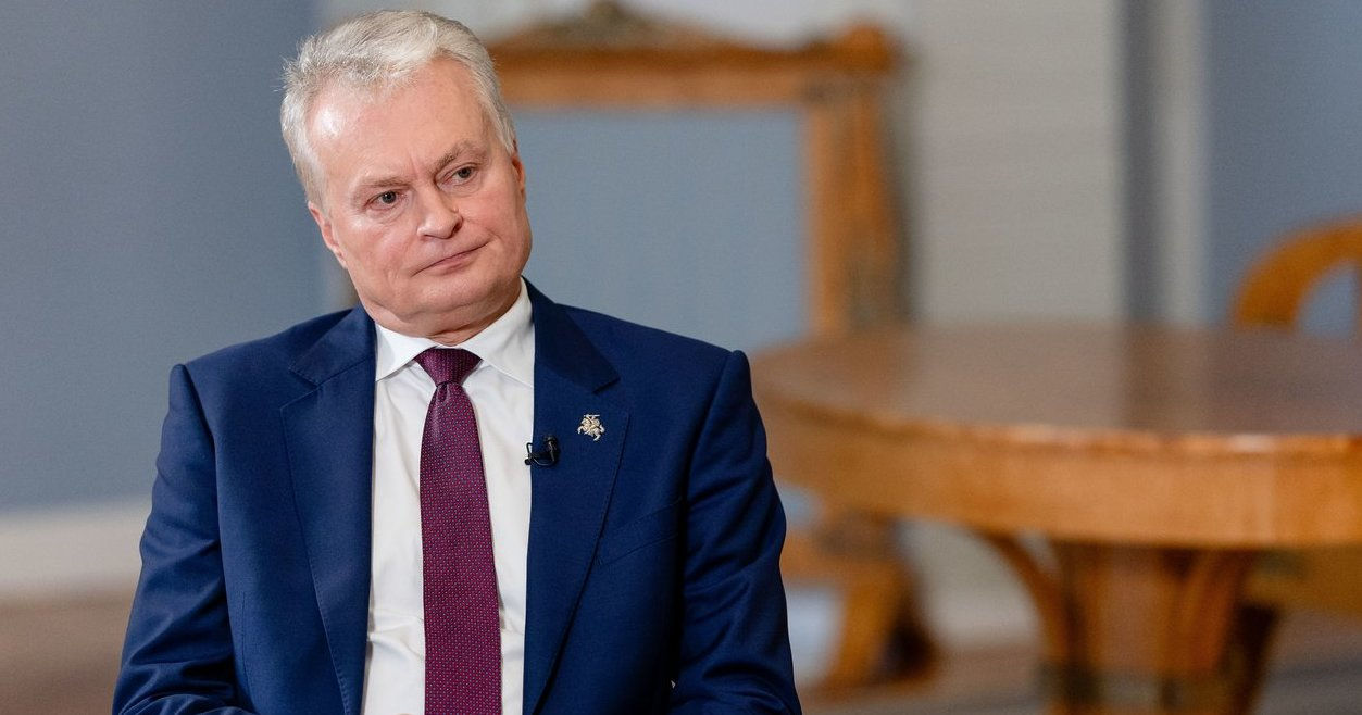 Президент Литвы Гитанас Науседа.