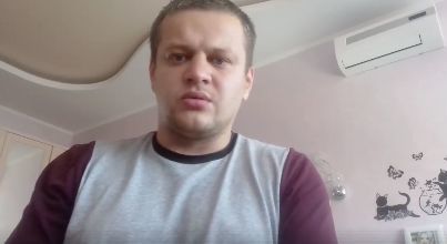 Житель областного центра Игорь Востриков.