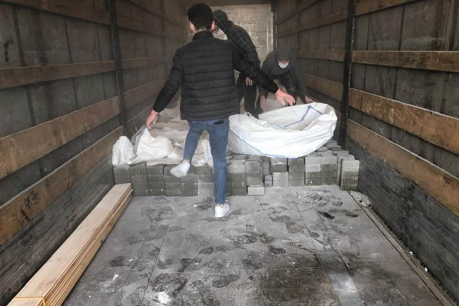  Территорию церкви в Казаклии благоустроят натуральным камнем.