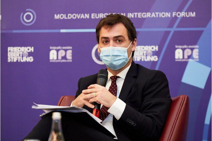 Заместитель премьер-министра, министр иностранных дел и европейской интеграции Нику Попеску.
