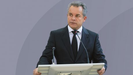 Prim-vicepreşedintele PDM, Vlad Plahotniuc, nu va candida la preşedinţia ţării. Foto: Vlad Plahotniuc