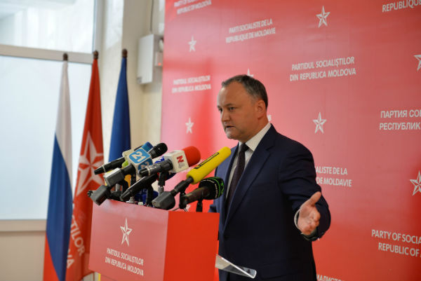 По словам председателя ПСРМ, протесты должны проходить в мирной форме, без экстремистских настроений.