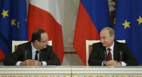 Putin și Hollande vor o coordonare mai strânsă între serviciile secrete. Foto: independent.md