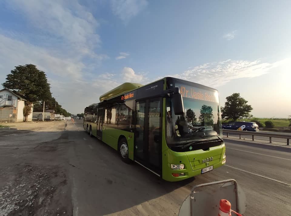 В Кишинёве началось тестирование новых автобусов для пригородов.