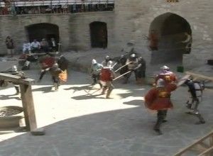 В Сороках разыграли красочное представление и театрализованный штурм крепости.