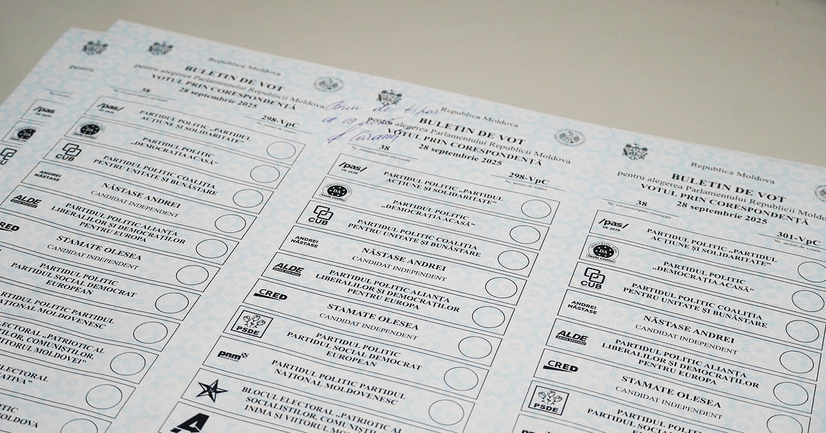 Opoziția față de CEC a criticat tirajul buletinelor de vot aprobat pentru alegeri.
