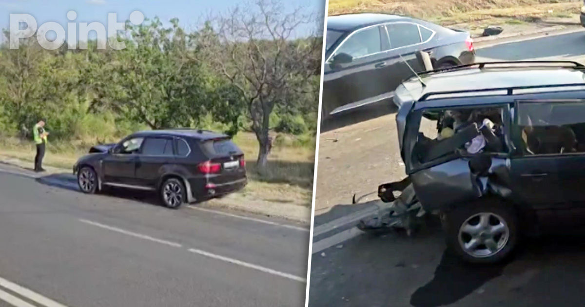 Accident la Dănceni: Un copil a fost rănit.