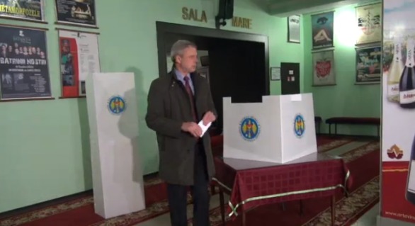Candidatul la funcția de președinte din partea „Partidului Nostru”, Dumitru Ciubașenco.