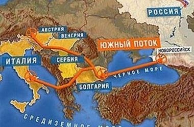 В Сербии стартовало строительство "Южного потока". Карта: Телеканал "Россия"