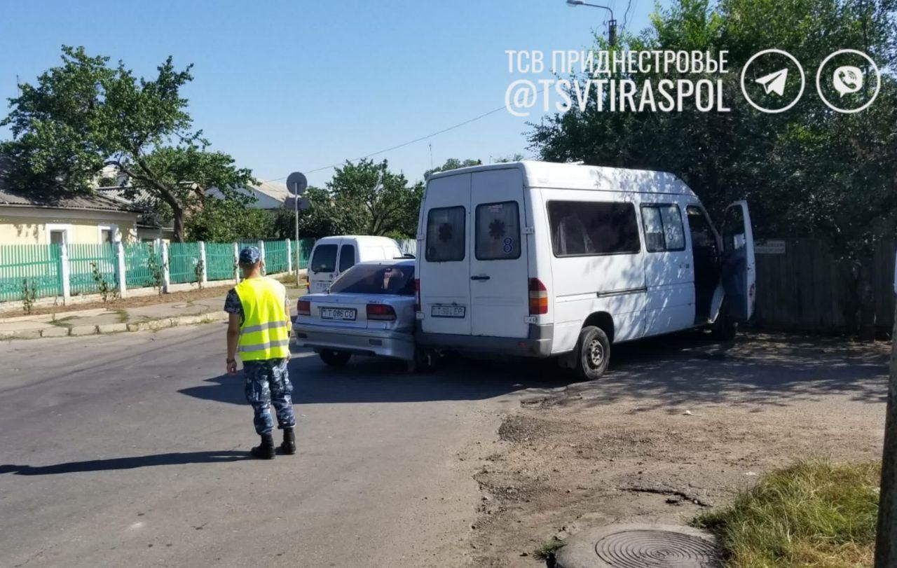 В Тирасполе произошла авария: пострадали 7 человек.