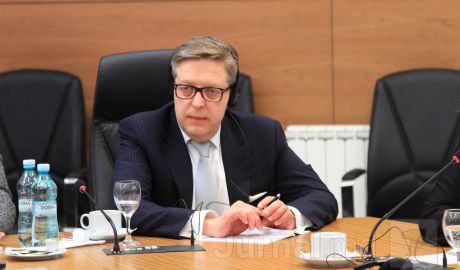 Глава Делегации ЕС в Кишиневе Пиркка Тапиола.