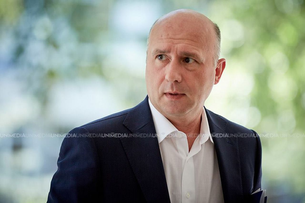 Председатель Демократической партии Молдовы Павел Филип.
