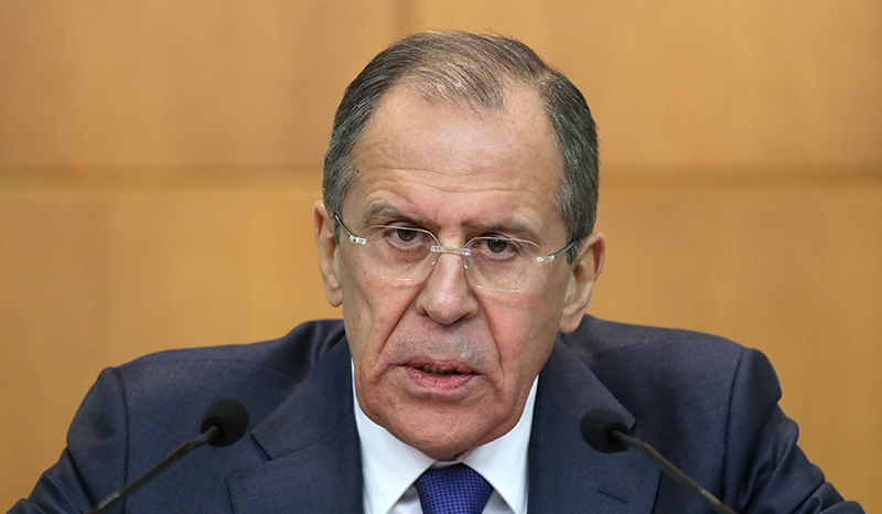 Сергей Лавров во время мирной конференции по Сирии «Женева-2» обсудил ситуацию на Украине с госсекретарем США Джоном Керри. Фото: rus.ruvr.ru