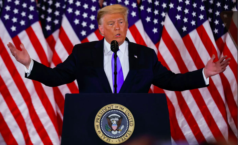 Дональд Трамп заявил, что готовится праздновать свою победу на выборах президента США.
