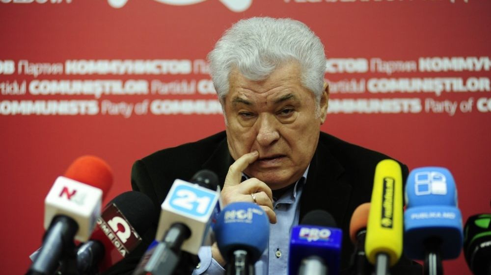 Председатель Партии коммунистов Владимир Воронин. Фото: newsmaker.md