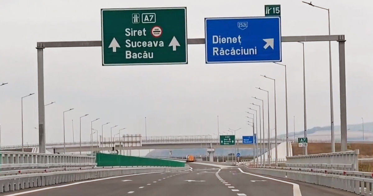 Дорога из Бухареста в Бакэу сократилась до 2,5 часа после открытия участка трассы A7.