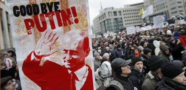 Se anunță proteste masive în toată Federația Rusă de ziua de naștere a lui Putin