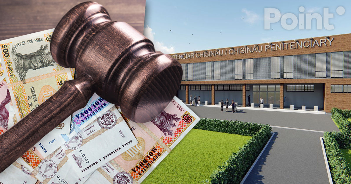 O instituție responsabilă de construirea unui penitenciar va achita la bugetul de stat 1,275 milioane de lei.