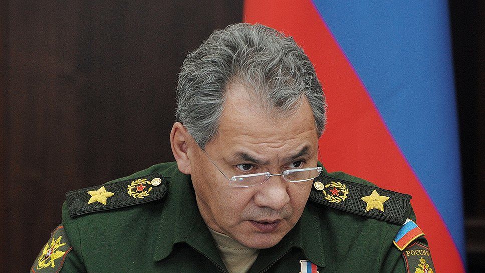 Министр обороны России Сергей Шойгу.