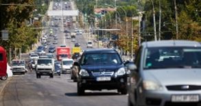 Un șofer din Capitală merge pe contrasens şi înjură. Foto: publika.md