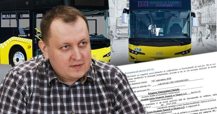 Петренко: При закупке городских автобусов кишинёвцев «нагрели» на 2 миллиона евро. Фото: Point.md