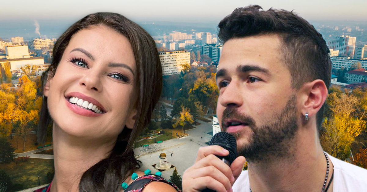 Паша Парфени и Наталья Барбу выпустили песню: Подарок ко дню города. Коллаж: Point.md