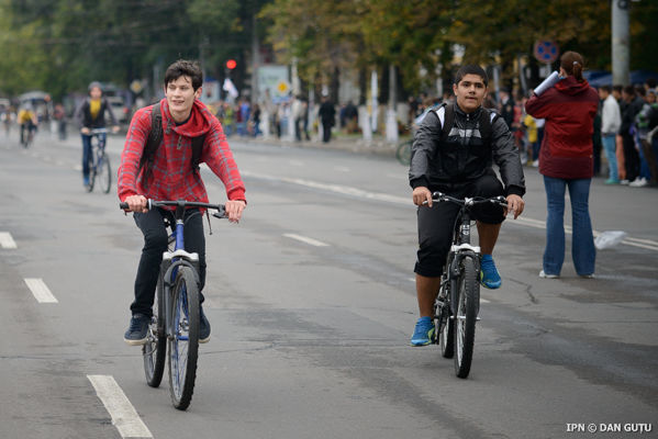 Activist: Chișinăul, potrivit pentru dezvoltarea ciclismul urban