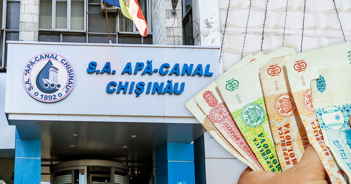 Apă-Canal предупредил об оплате счетов до 29 декабря. Коллаж Point.md.