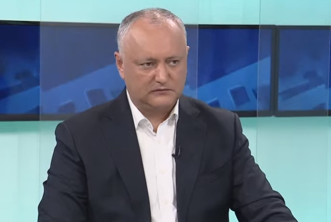 Экс-президент РМ Игорь Додон.