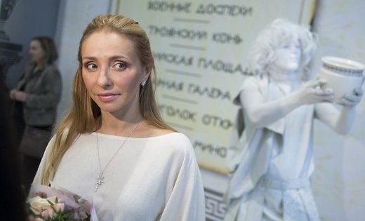 Олимпийская чемпионка по фигурному катанию Татьяна Навка.